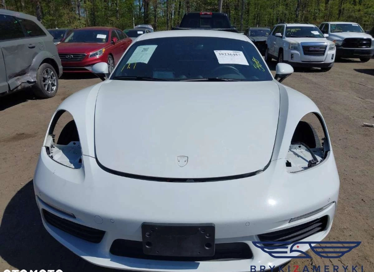 Porsche 718 Cayman cena 109300 przebieg: 29962, rok produkcji 2018 z Trzciel małe 37